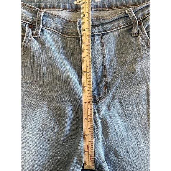 Old Navy Curvy Boot Cut Woman's Jeans Size 12 Long Medium Blue Mid Rise 12L READ - Picture 8 of 12